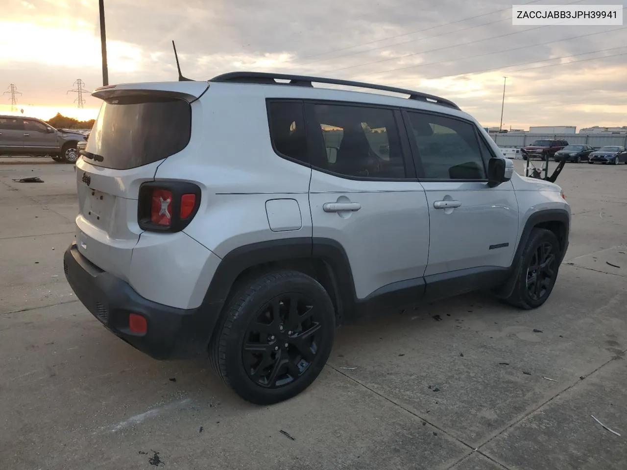 2018 Jeep Renegade Latitude VIN: ZACCJABB3JPH39941 Lot: 77005484