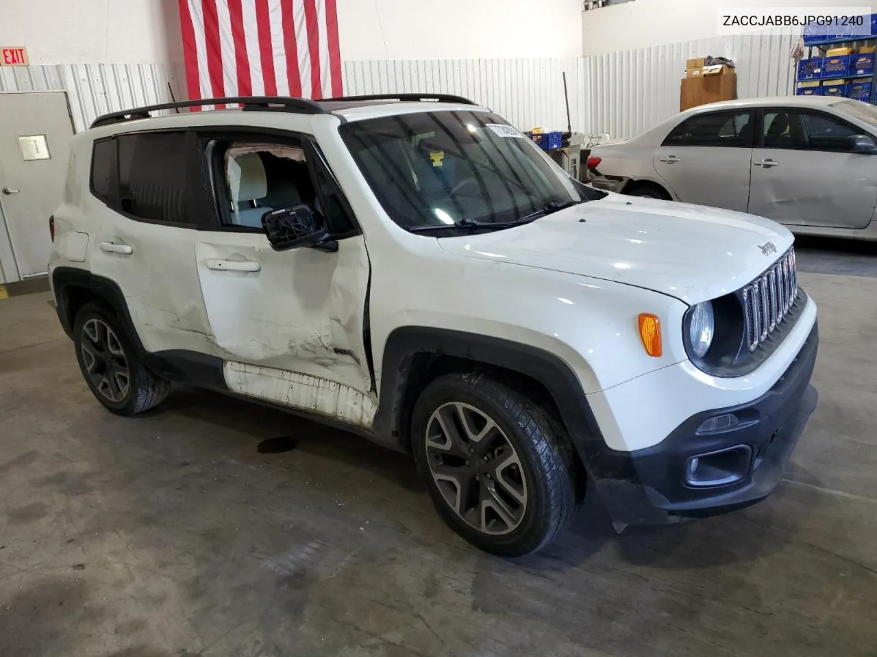 2018 Jeep Renegade Latitude VIN: ZACCJABB6JPG91240 Lot: 77242934