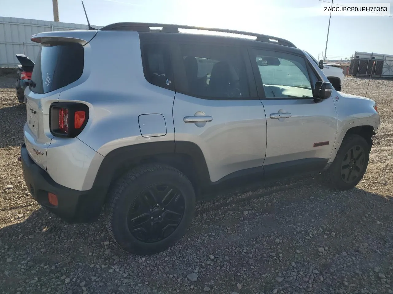 2018 Jeep Renegade Trailhawk VIN: ZACCJBCB0JPH76353 Lot: 77597514