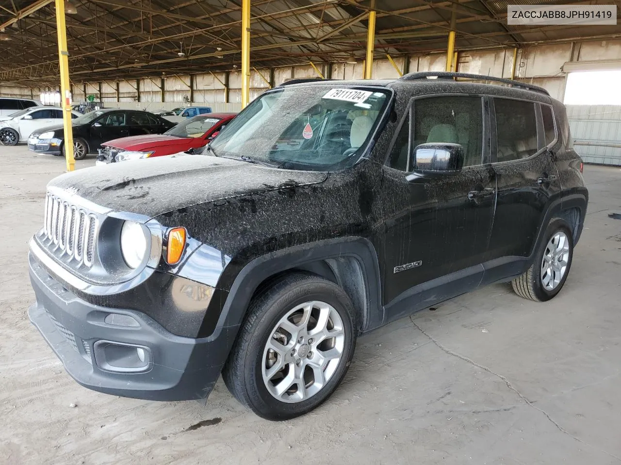 2018 Jeep Renegade Latitude VIN: ZACCJABB8JPH91419 Lot: 79111704