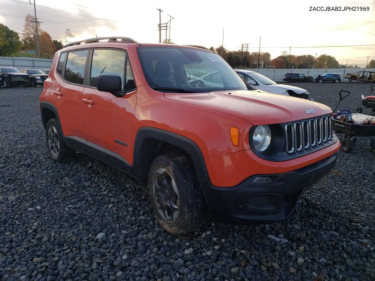 2018 Jeep Renegade Sport VIN: ZACCJBAB2JPH21969 Lot: 79349974