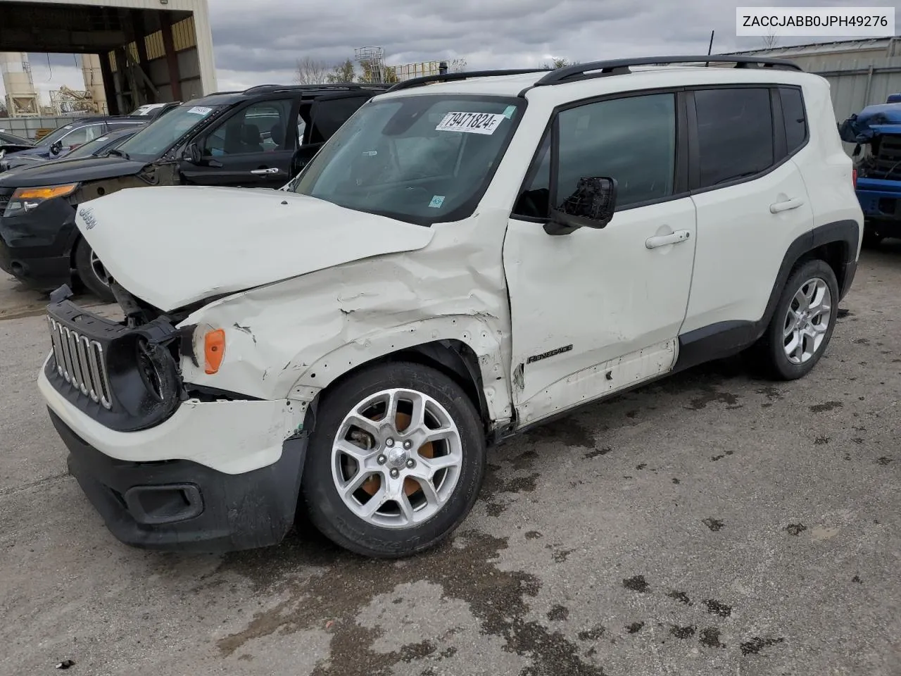 2018 Jeep Renegade Latitude VIN: ZACCJABB0JPH49276 Lot: 79471824