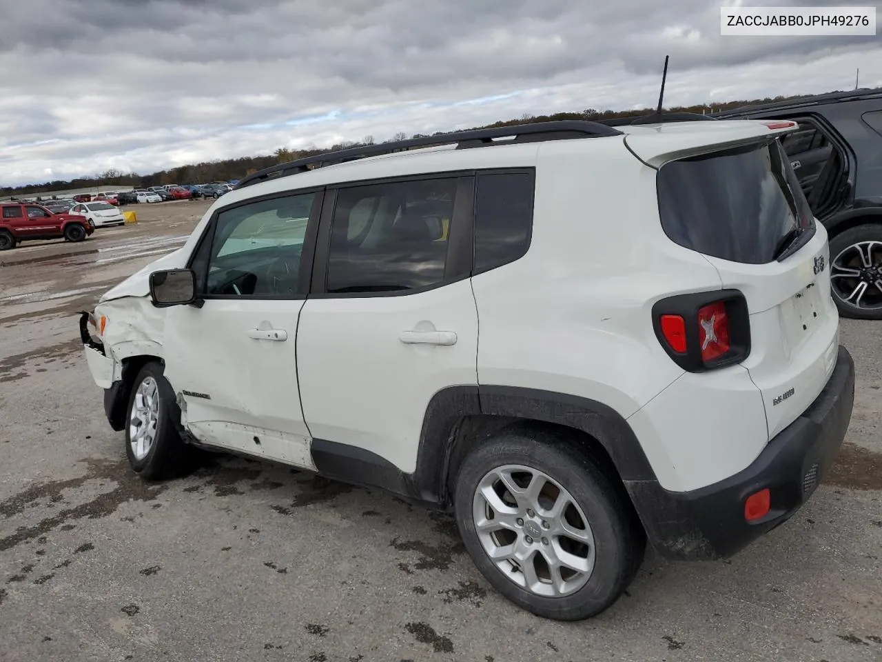 2018 Jeep Renegade Latitude VIN: ZACCJABB0JPH49276 Lot: 79471824