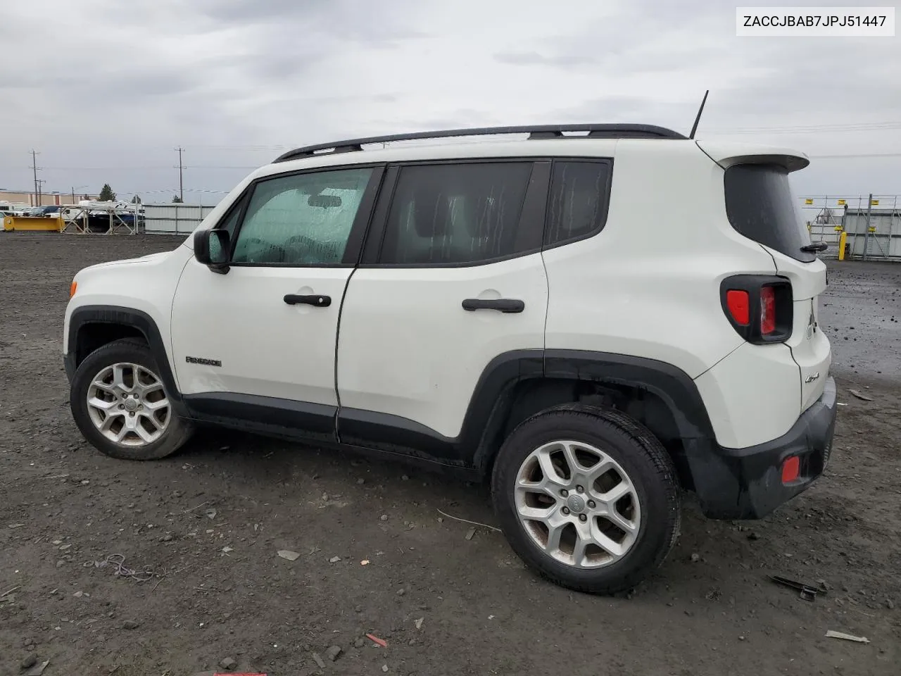 2018 Jeep Renegade Sport VIN: ZACCJBAB7JPJ51447 Lot: 79684924