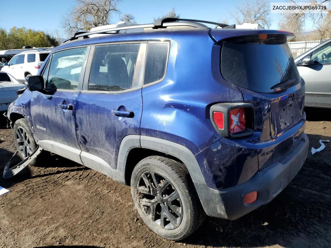 2018 Jeep Renegade Latitude VIN: ZACCJBBHXJPG69719 Lot: 80353244