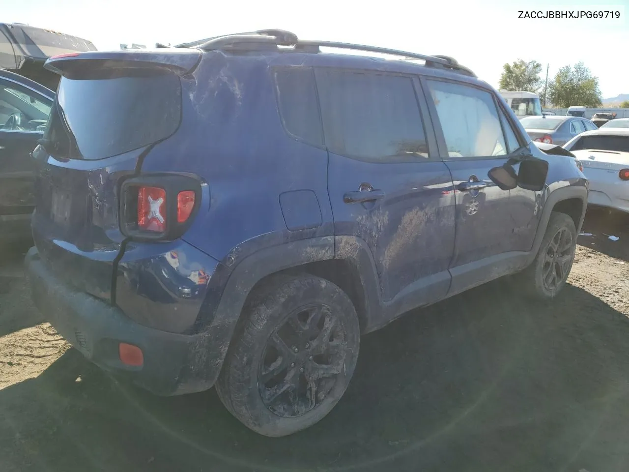 2018 Jeep Renegade Latitude VIN: ZACCJBBHXJPG69719 Lot: 80353244