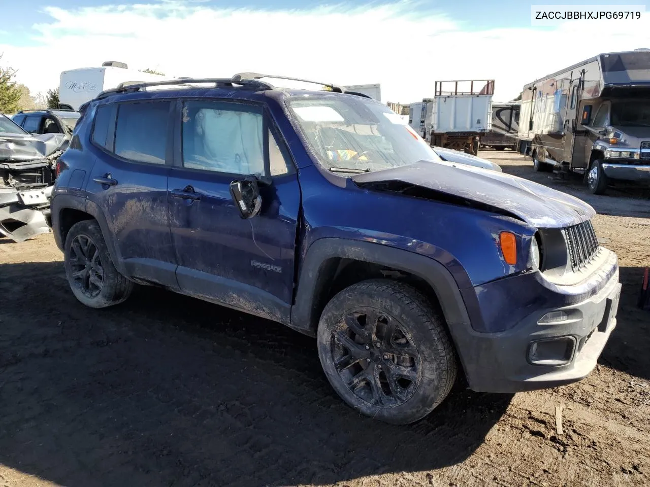 2018 Jeep Renegade Latitude VIN: ZACCJBBHXJPG69719 Lot: 80353244