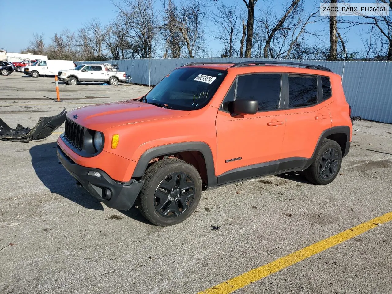 2018 Jeep Renegade Sport VIN: ZACCJBABXJPH26661 Lot: 80993834