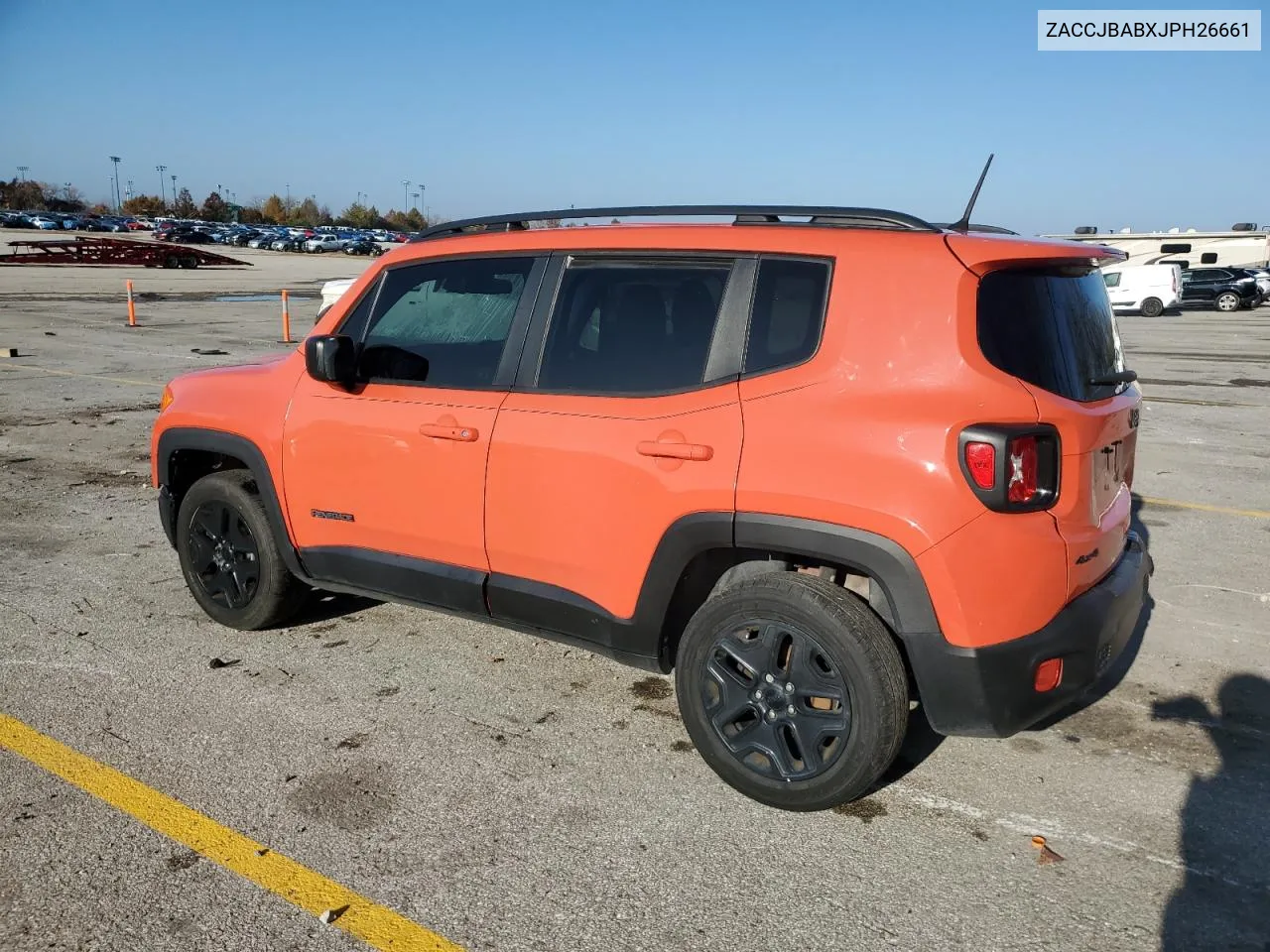 2018 Jeep Renegade Sport VIN: ZACCJBABXJPH26661 Lot: 80993834