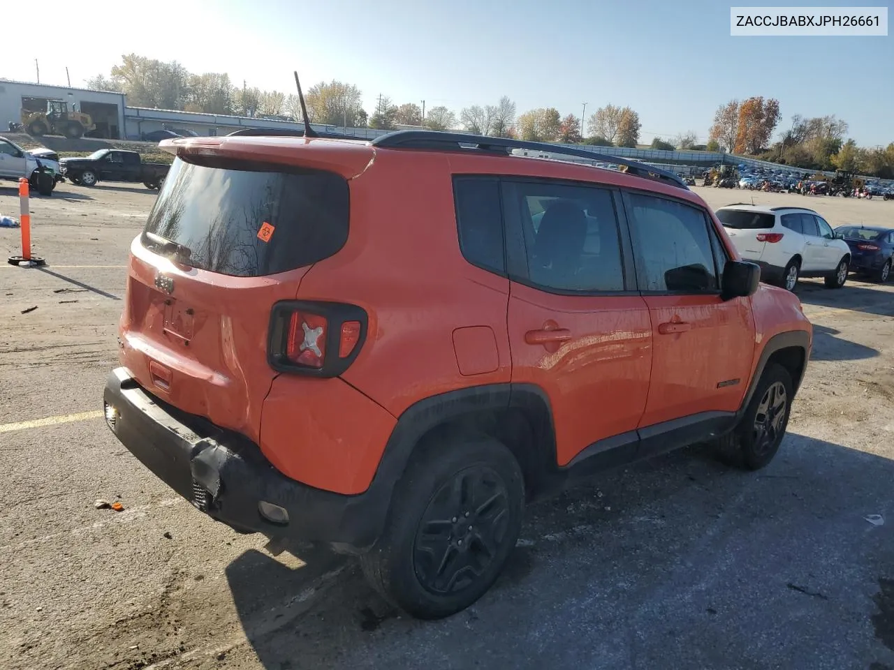 2018 Jeep Renegade Sport VIN: ZACCJBABXJPH26661 Lot: 80993834