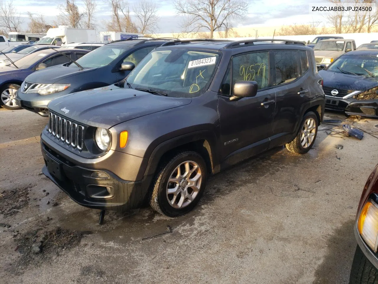 2018 Jeep Renegade Latitude VIN: ZACCJABB3JPJ24500 Lot: 81084323