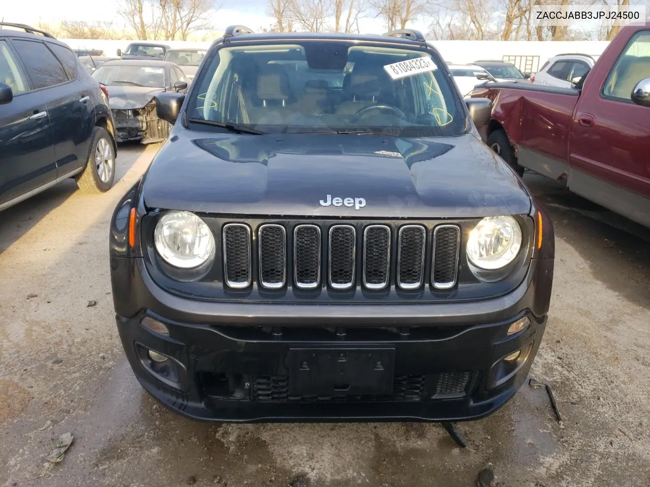 2018 Jeep Renegade Latitude VIN: ZACCJABB3JPJ24500 Lot: 81084323