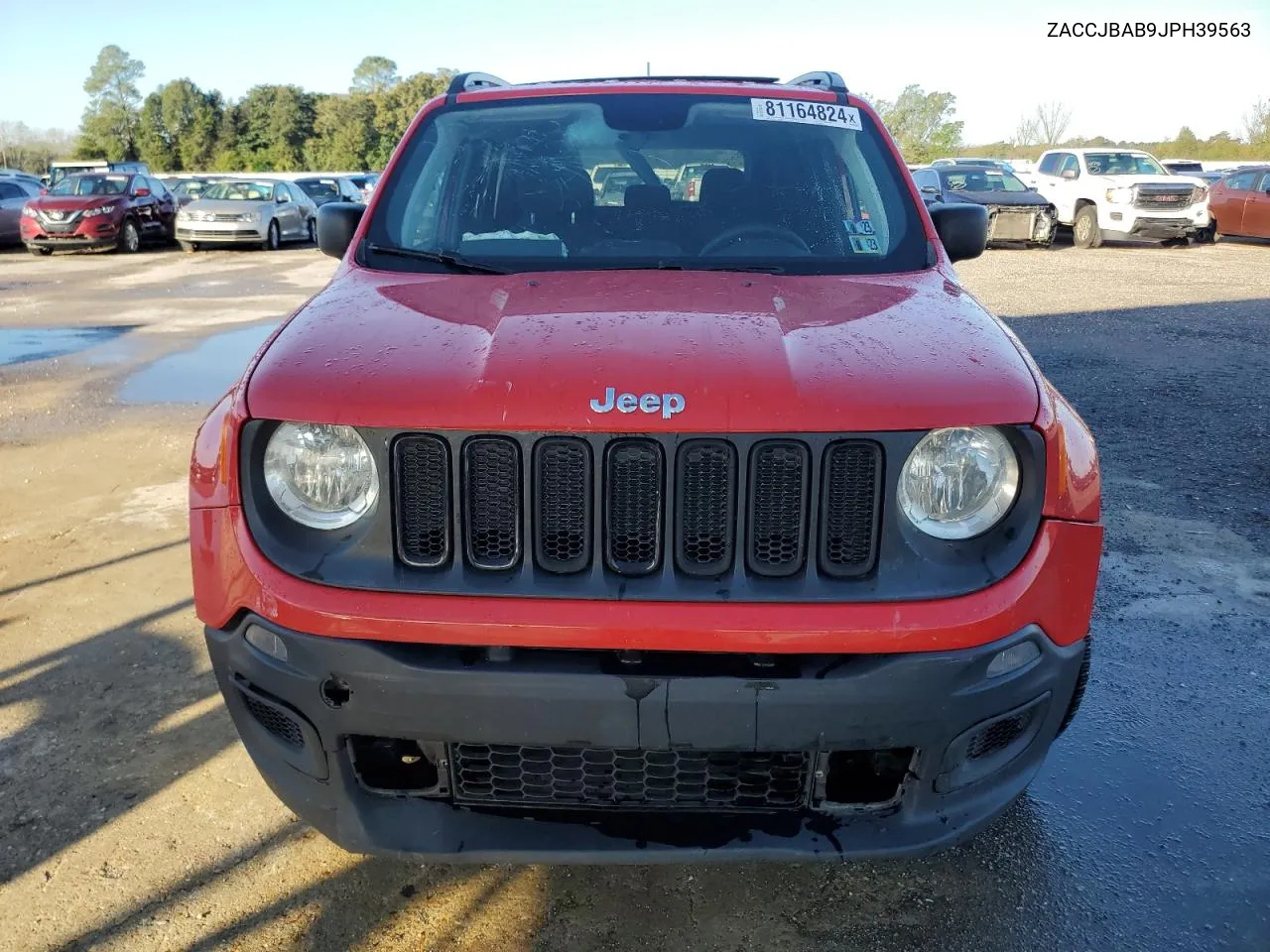 2018 Jeep Renegade Sport VIN: ZACCJBAB9JPH39563 Lot: 81164824