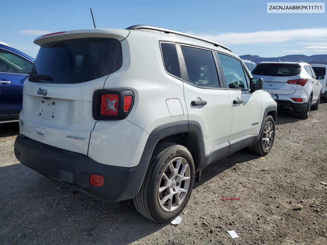 ZACNJAAB8KPK11711 2019 Jeep Renegade Sport