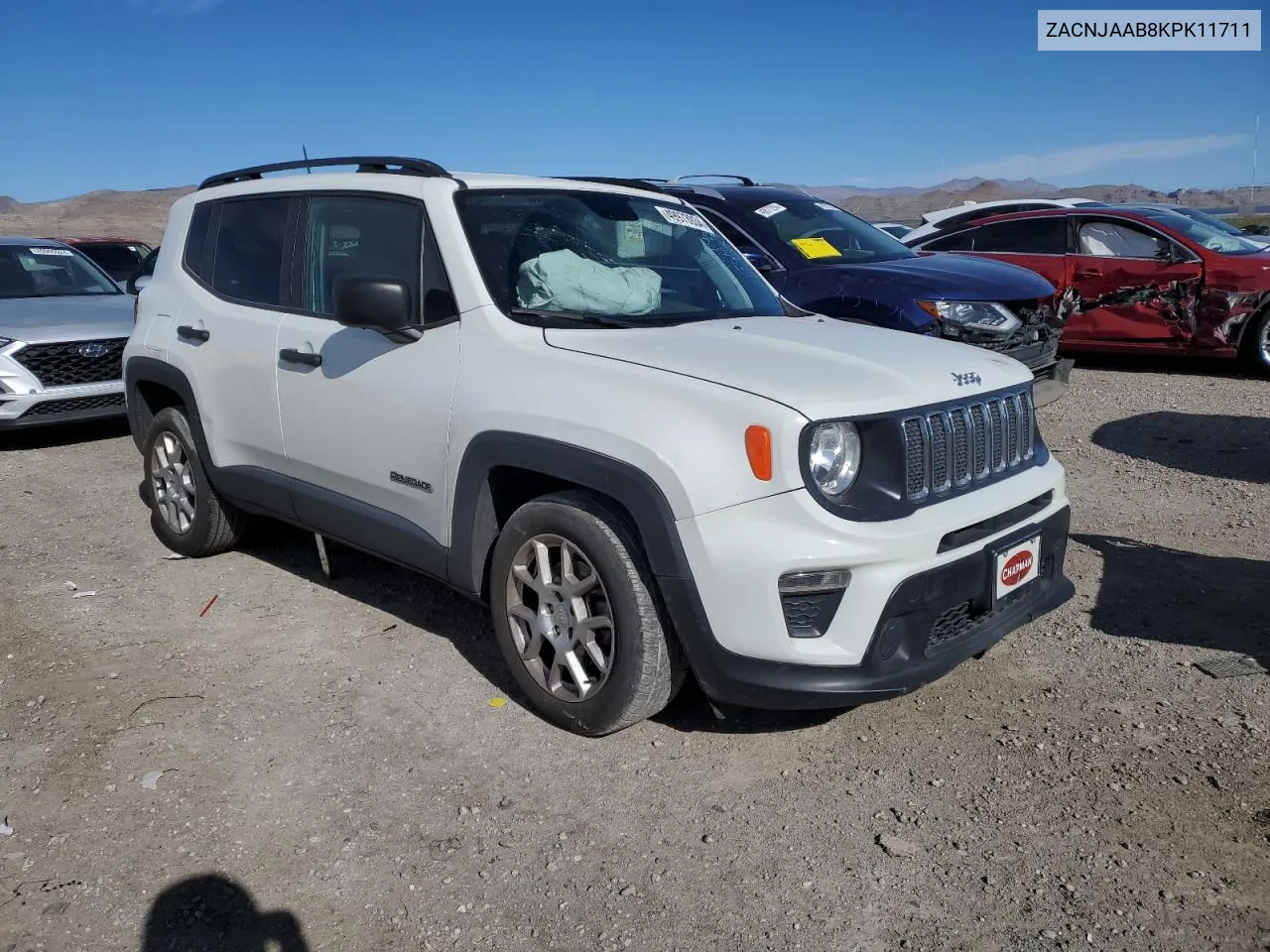 ZACNJAAB8KPK11711 2019 Jeep Renegade Sport