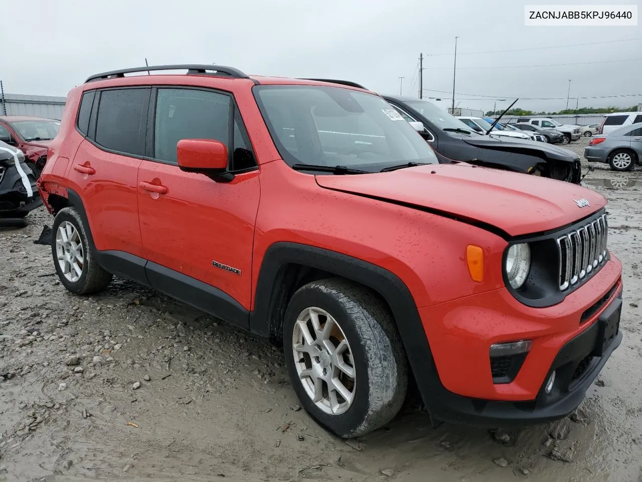 2019 Jeep Renegade Latitude VIN: ZACNJABB5KPJ96440 Lot: 52112294