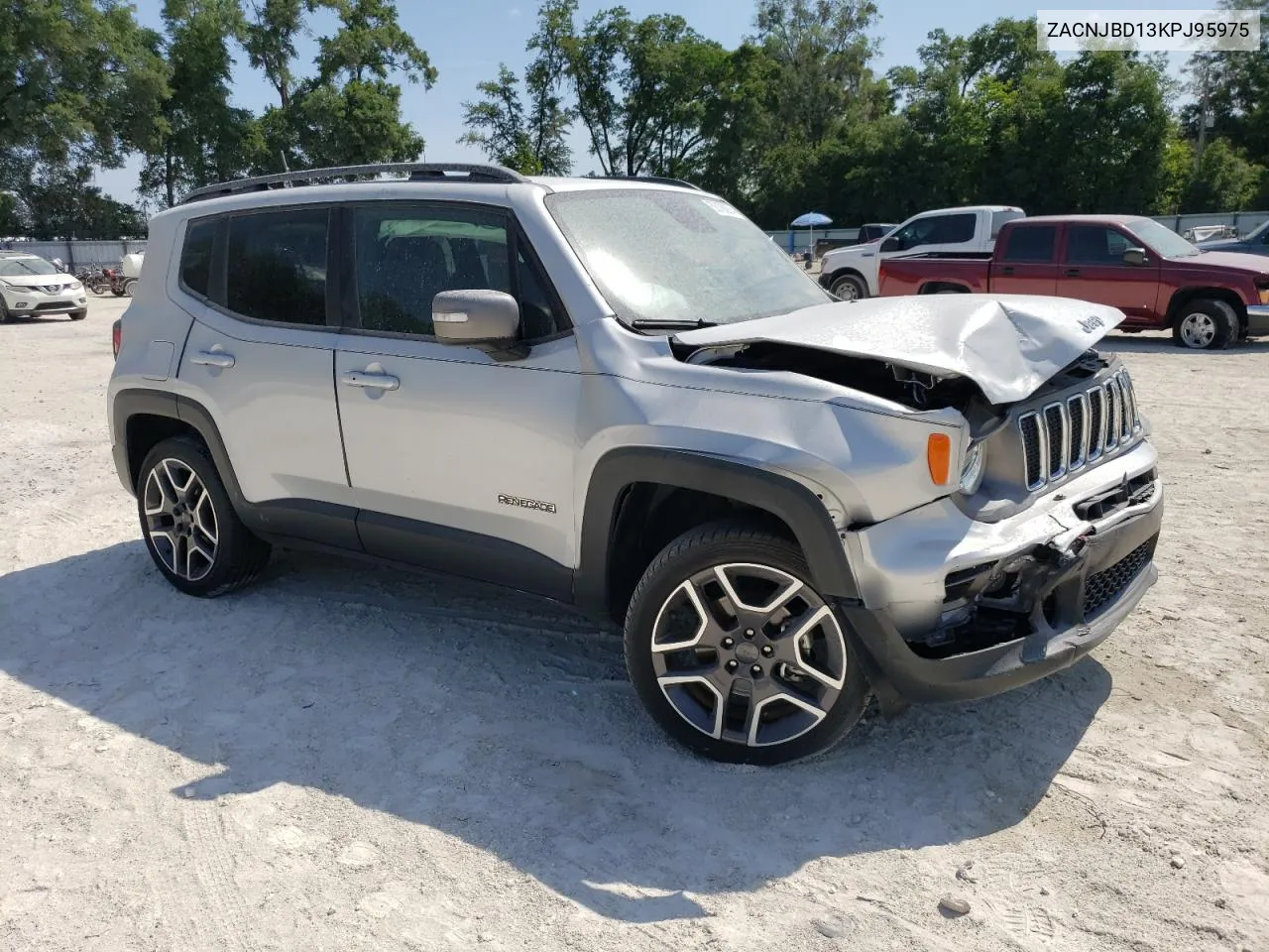 2019 Jeep Renegade Limited VIN: ZACNJBD13KPJ95975 Lot: 53188974