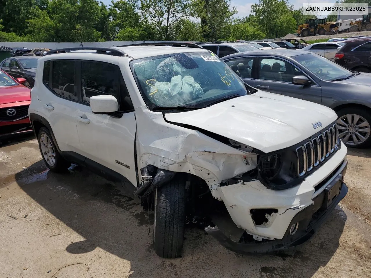 2019 Jeep Renegade Latitude VIN: ZACNJABB9KPK23025 Lot: 55920584