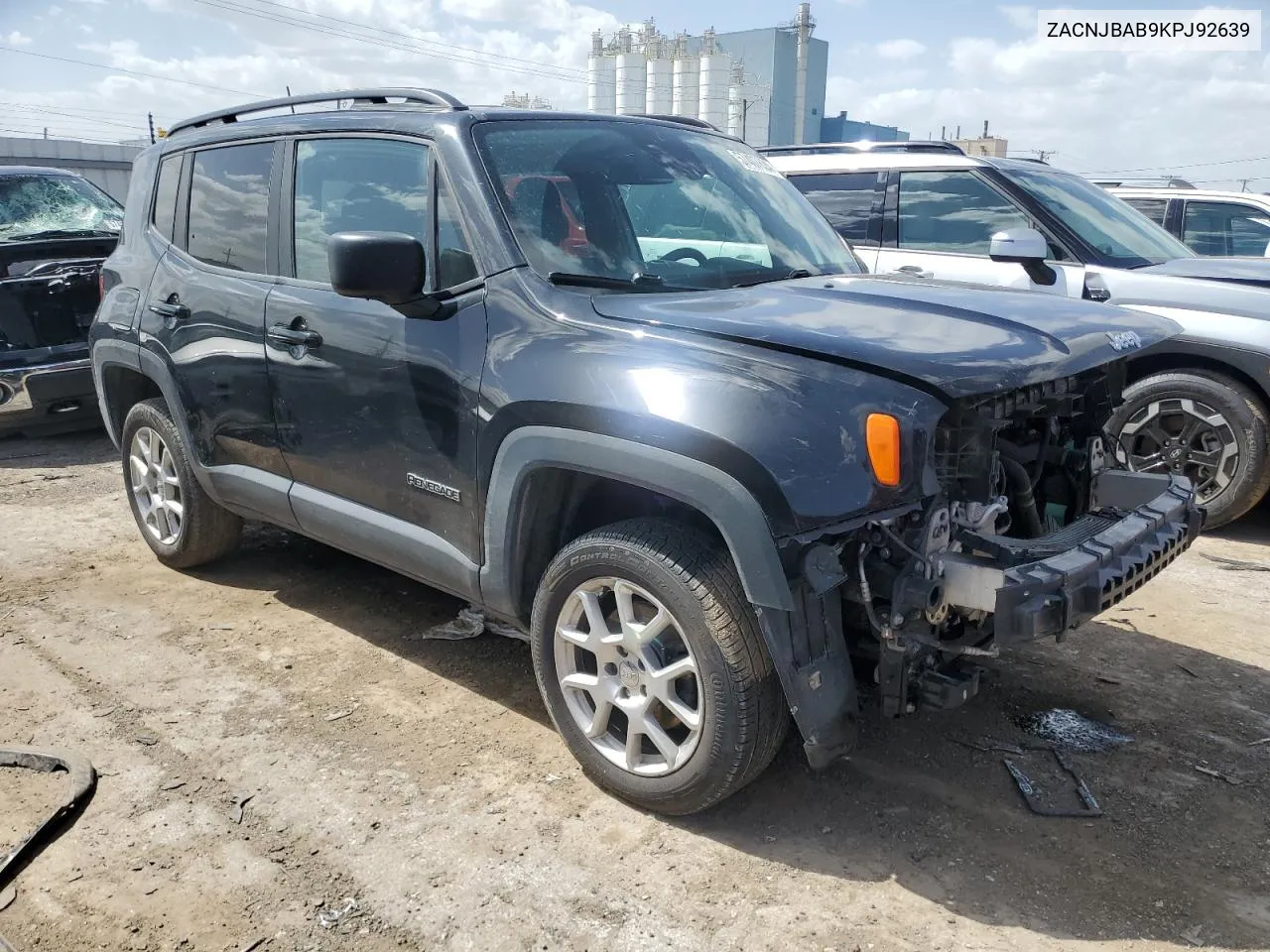 2019 Jeep Renegade Sport VIN: ZACNJBAB9KPJ92639 Lot: 57407634