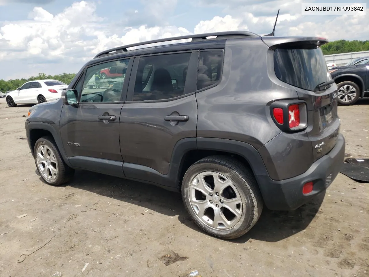 2019 Jeep Renegade Limited VIN: ZACNJBD17KPJ93842 Lot: 57526044