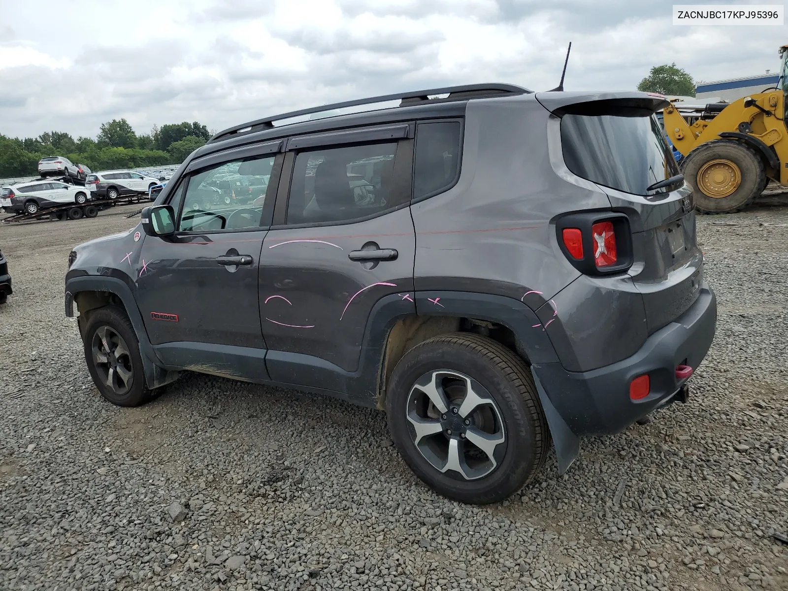 2019 Jeep Renegade Trailhawk VIN: ZACNJBC17KPJ95396 Lot: 63064684