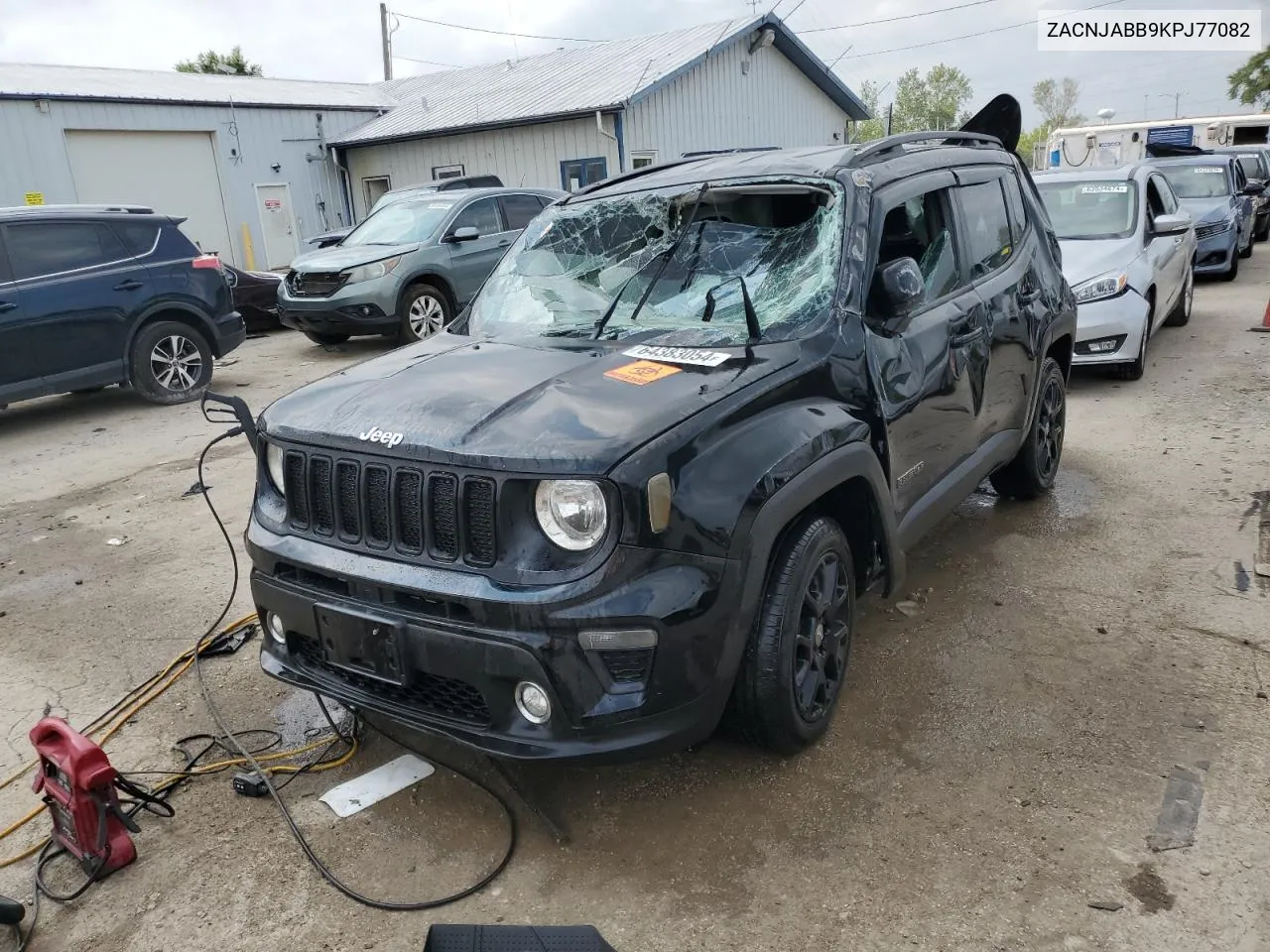 2019 Jeep Renegade Latitude VIN: ZACNJABB9KPJ77082 Lot: 64383054