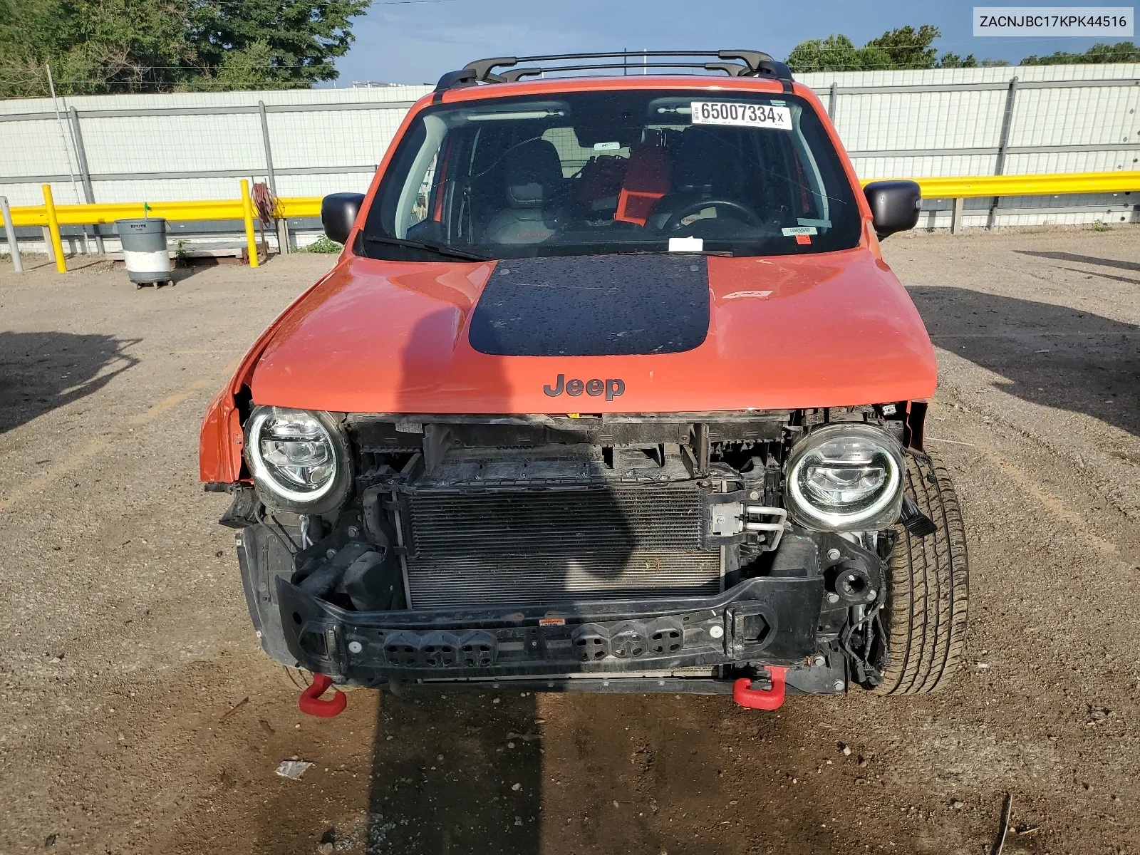 2019 Jeep Renegade Trailhawk VIN: ZACNJBC17KPK44516 Lot: 65007334