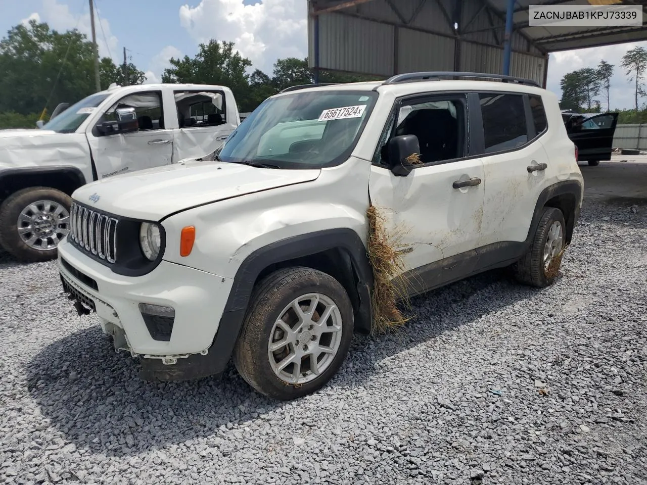 2019 Jeep Renegade Sport VIN: ZACNJBAB1KPJ73339 Lot: 65617524