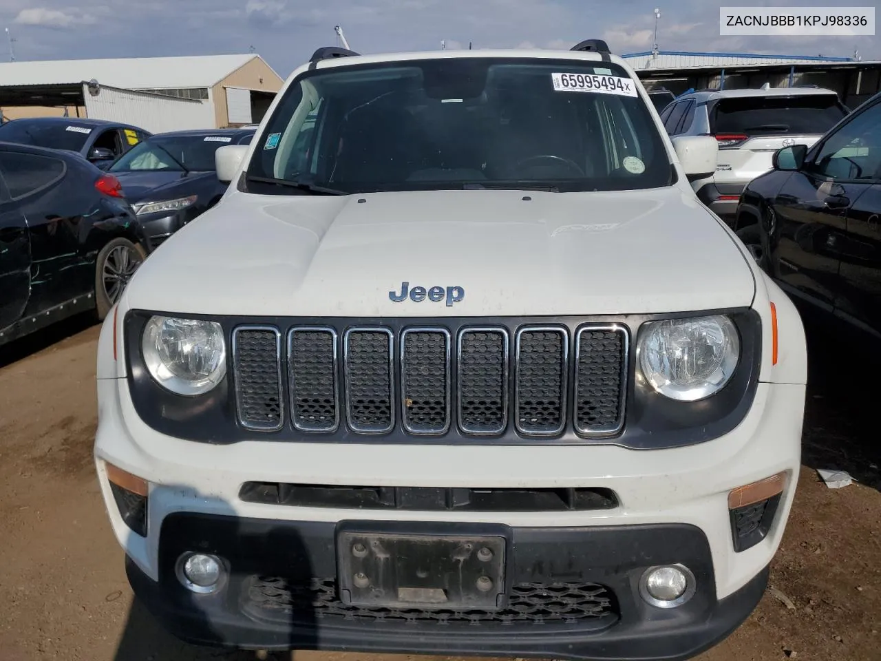 2019 Jeep Renegade Latitude VIN: ZACNJBBB1KPJ98336 Lot: 65995494