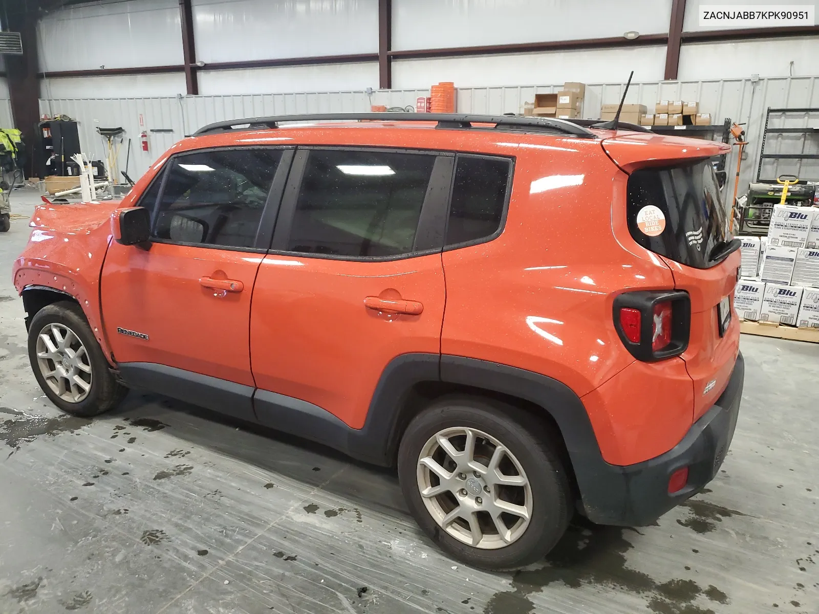 2019 Jeep Renegade Latitude VIN: ZACNJABB7KPK90951 Lot: 66269604