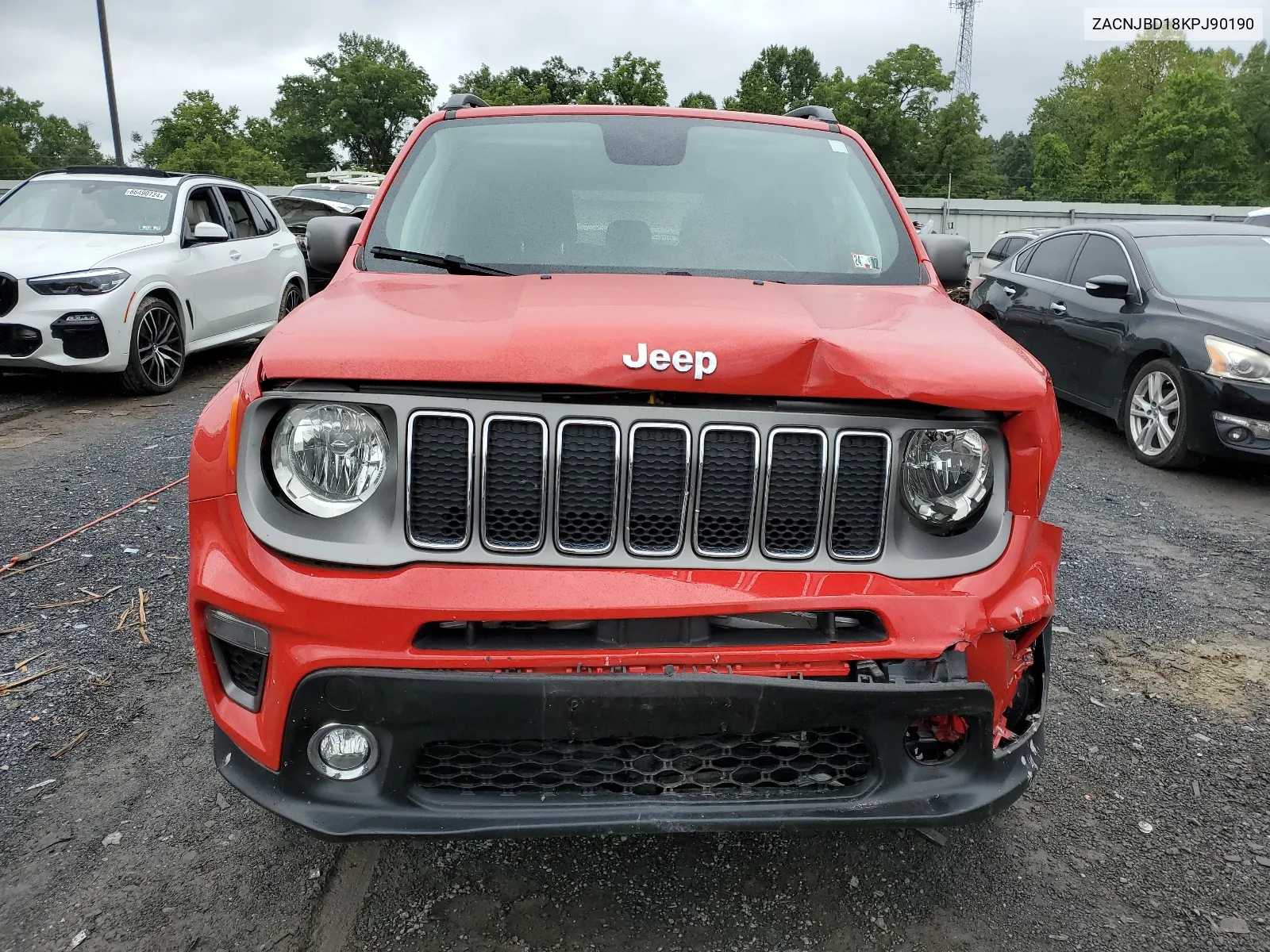 2019 Jeep Renegade Limited VIN: ZACNJBD18KPJ90190 Lot: 66311364