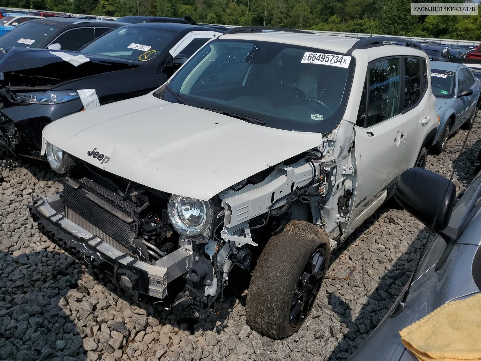 2019 Jeep Renegade Latitude VIN: ZACNJBB14KPK37878 Lot: 66495734