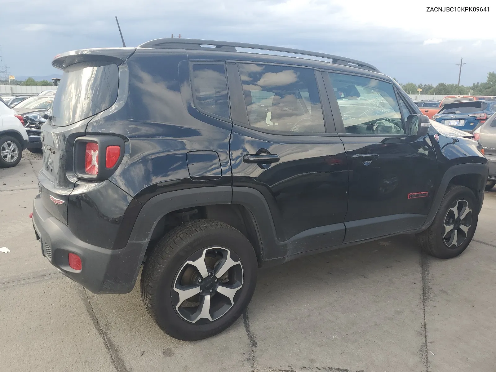 2019 Jeep Renegade Trailhawk VIN: ZACNJBC10KPK09641 Lot: 66782214