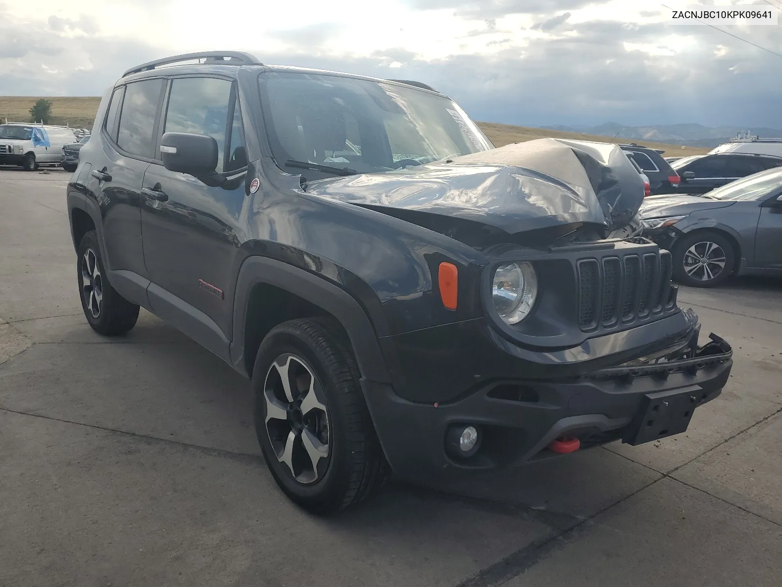 2019 Jeep Renegade Trailhawk VIN: ZACNJBC10KPK09641 Lot: 66782214