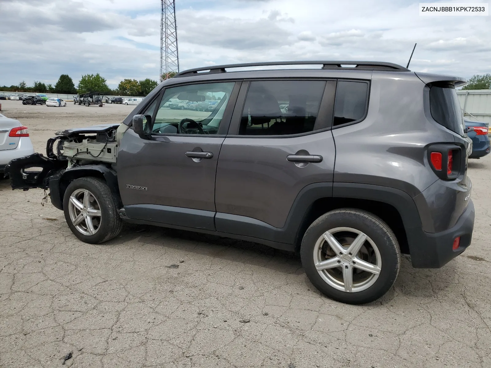 2019 Jeep Renegade Latitude VIN: ZACNJBBB1KPK72533 Lot: 66806054