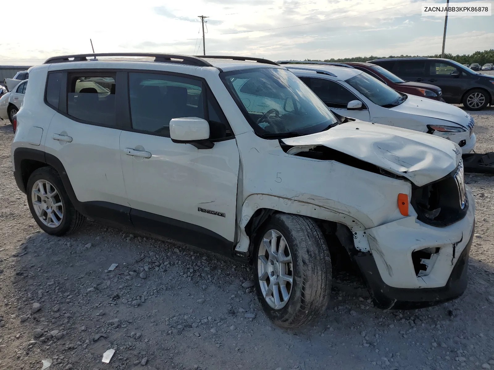 2019 Jeep Renegade Latitude VIN: ZACNJABB3KPK86878 Lot: 66845714