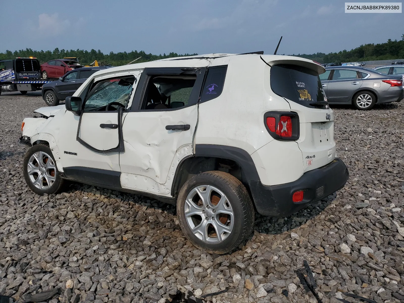 ZACNJBAB8KPK89380 2019 Jeep Renegade Sport