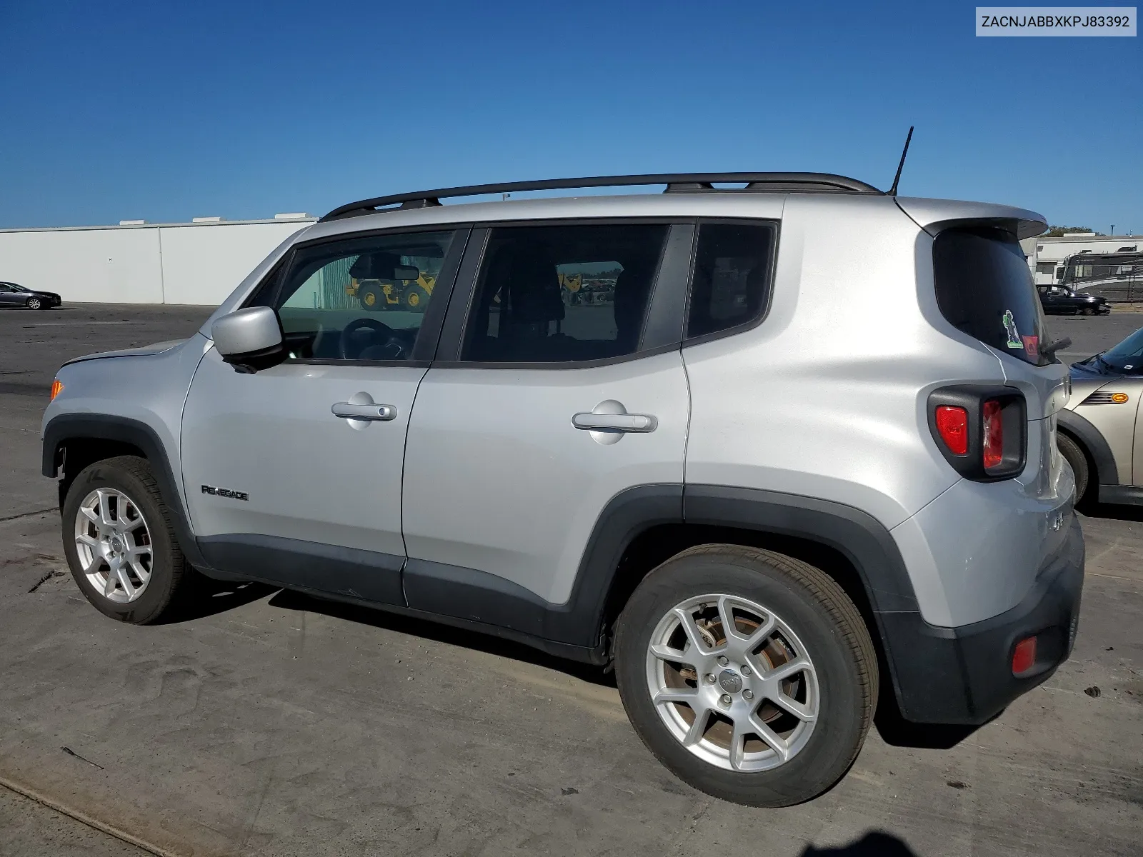 2019 Jeep Renegade Latitude VIN: ZACNJABBXKPJ83392 Lot: 67391844