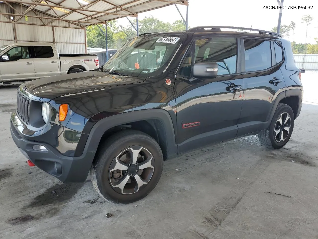 ZACNJBC17KPJ96032 2019 Jeep Renegade Trailhawk