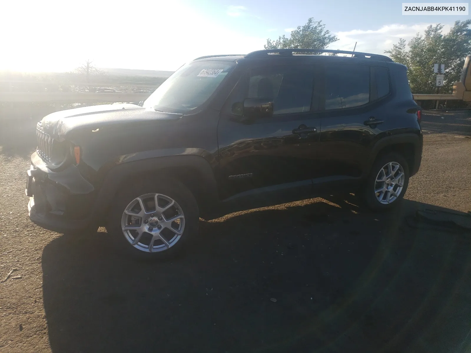 ZACNJABB4KPK41190 2019 Jeep Renegade Latitude