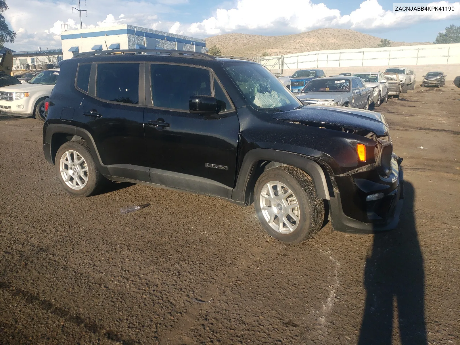 2019 Jeep Renegade Latitude VIN: ZACNJABB4KPK41190 Lot: 67942364