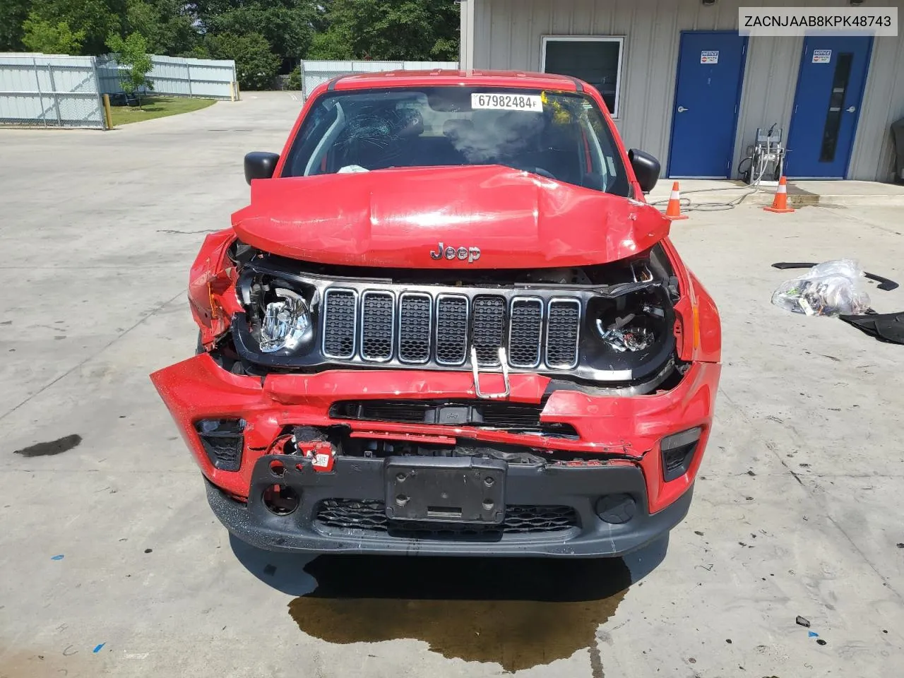 2019 Jeep Renegade Sport VIN: ZACNJAAB8KPK48743 Lot: 67982484