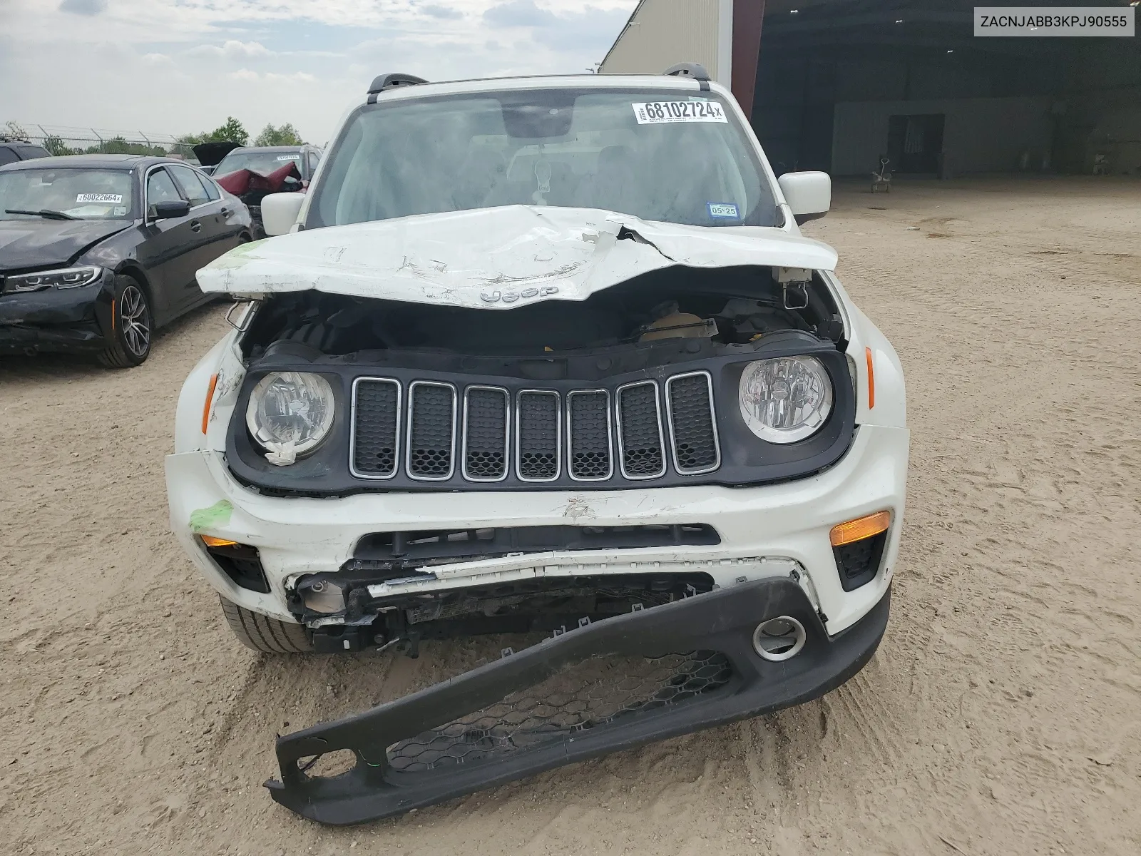 2019 Jeep Renegade Latitude VIN: ZACNJABB3KPJ90555 Lot: 68102724