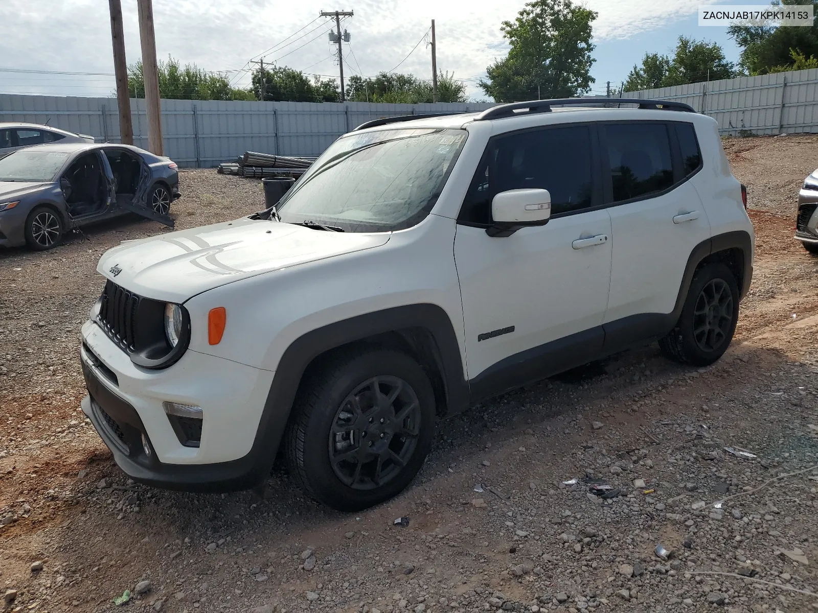 2019 Jeep Renegade Latitude VIN: ZACNJAB17KPK14153 Lot: 68164374