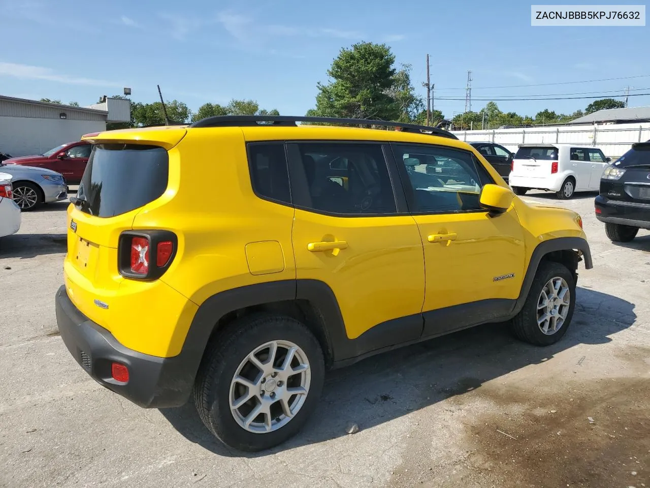 2019 Jeep Renegade Latitude VIN: ZACNJBBB5KPJ76632 Lot: 68210364