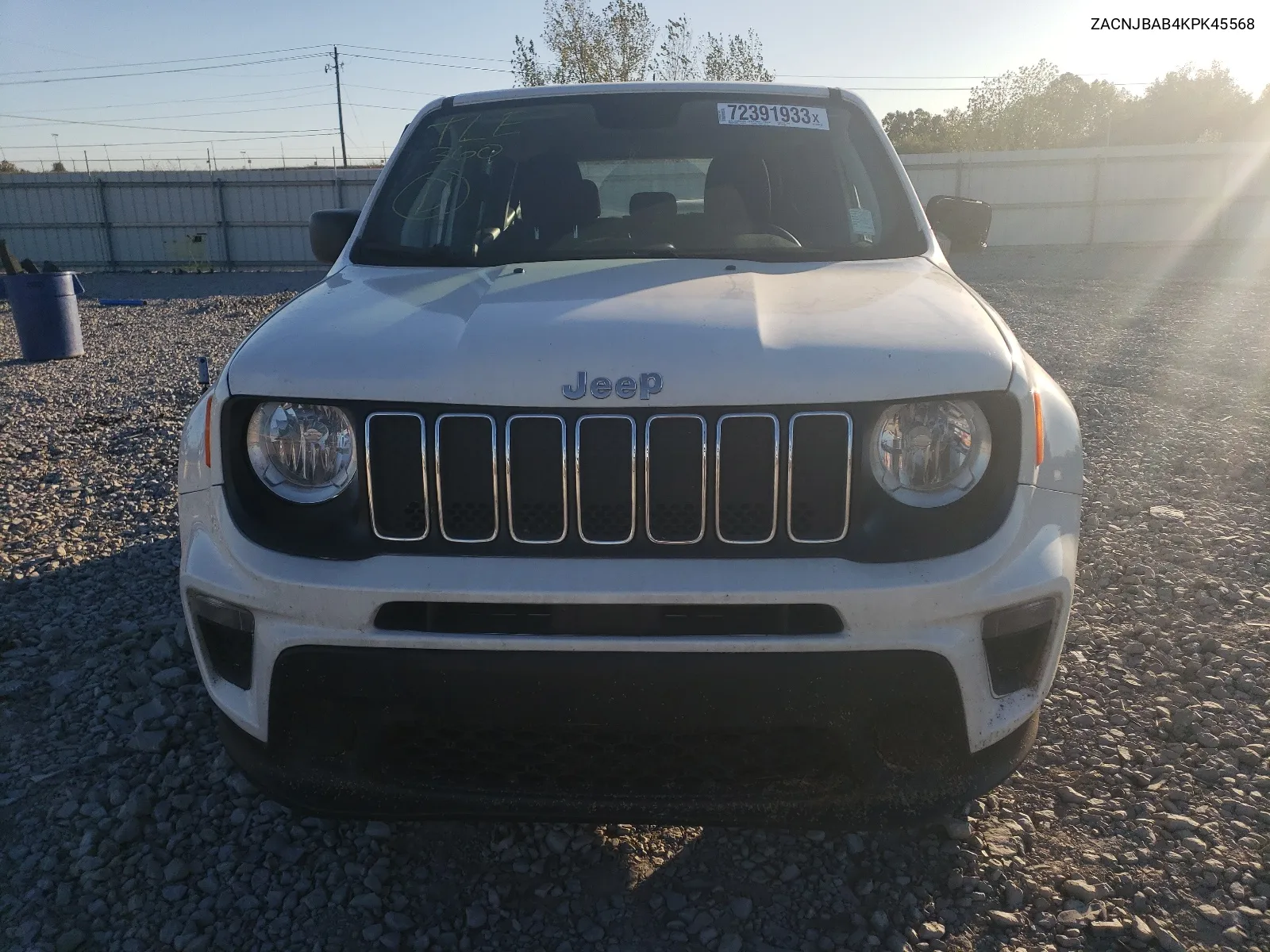 2019 Jeep Renegade Sport VIN: ZACNJBAB4KPK45568 Lot: 68241134