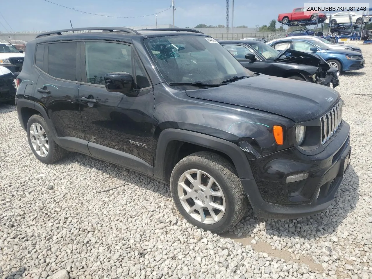 2019 Jeep Renegade Latitude VIN: ZACNJBBB7KPJ81248 Lot: 68448494