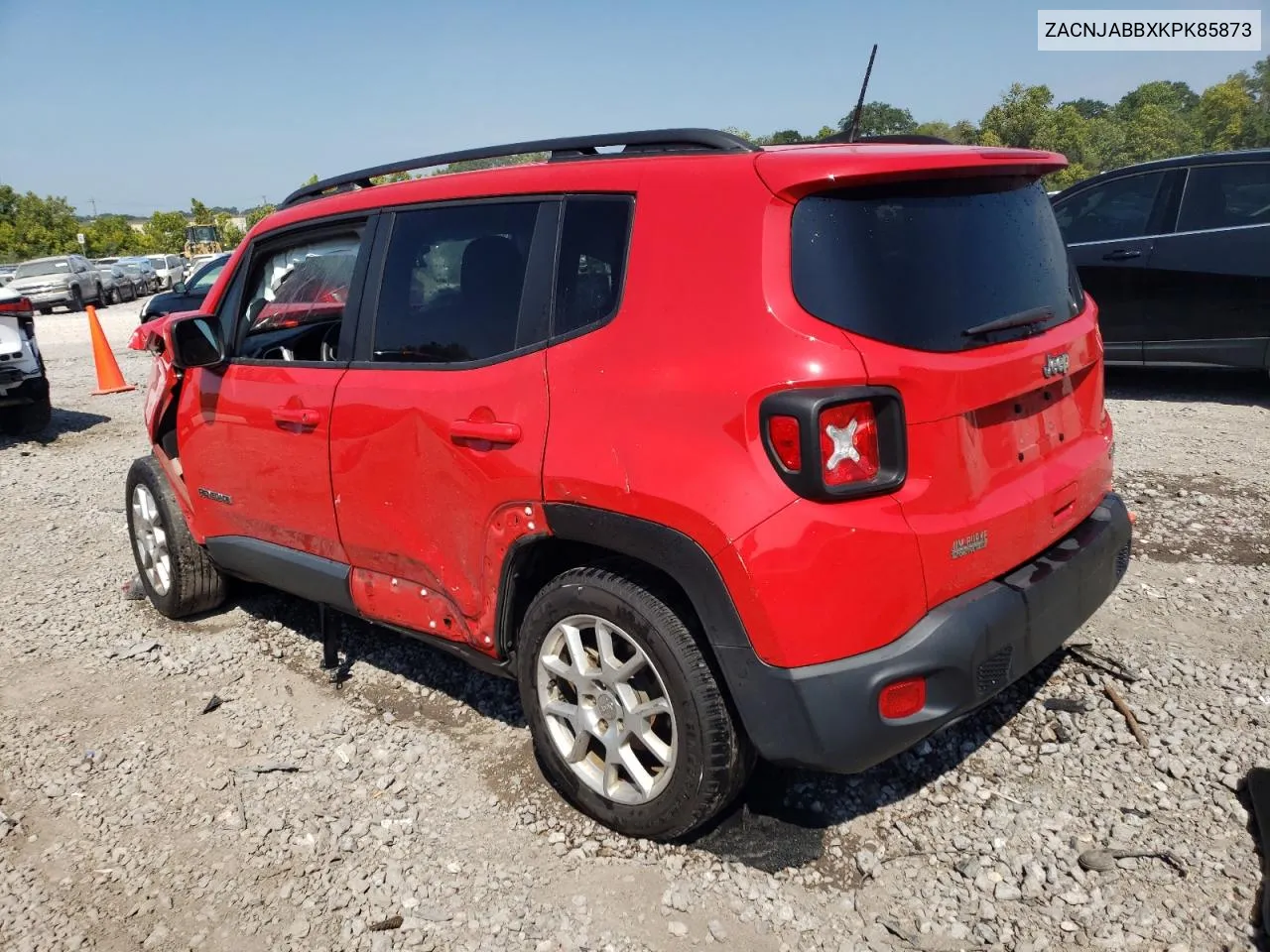 2019 Jeep Renegade Latitude VIN: ZACNJABBXKPK85873 Lot: 68614084