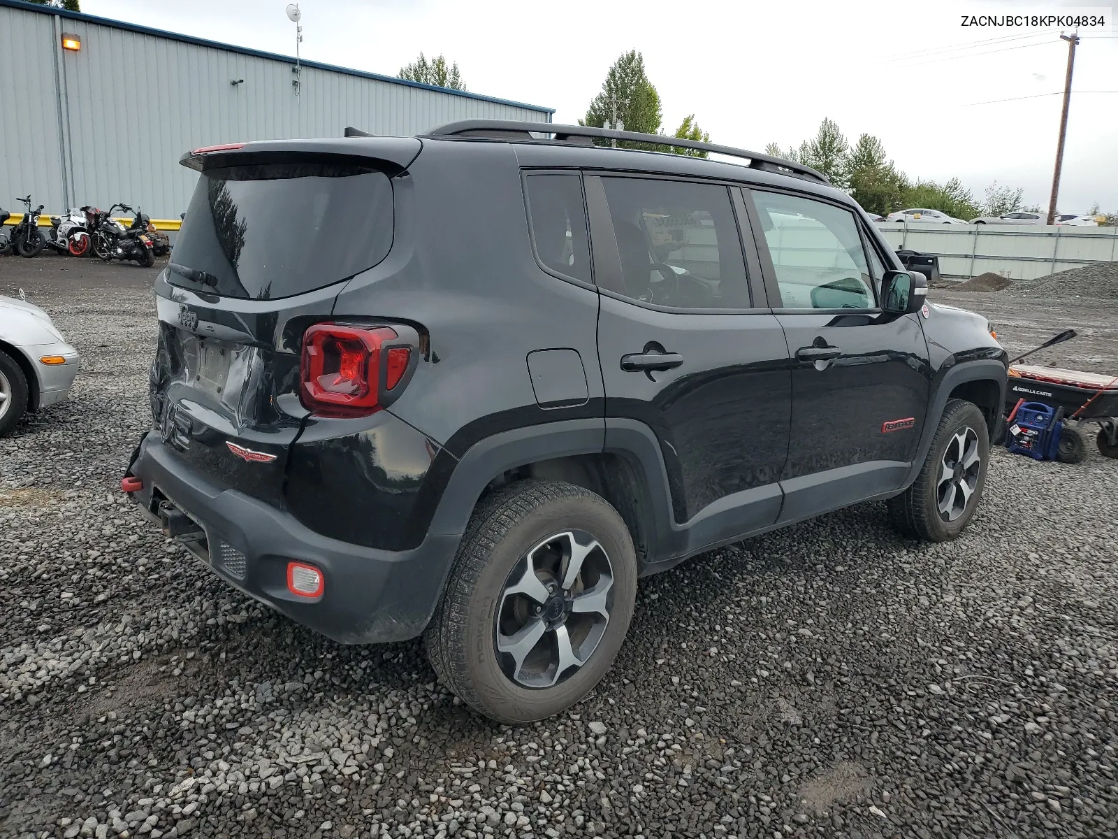 2019 Jeep Renegade Trailhawk VIN: ZACNJBC18KPK04834 Lot: 68835534