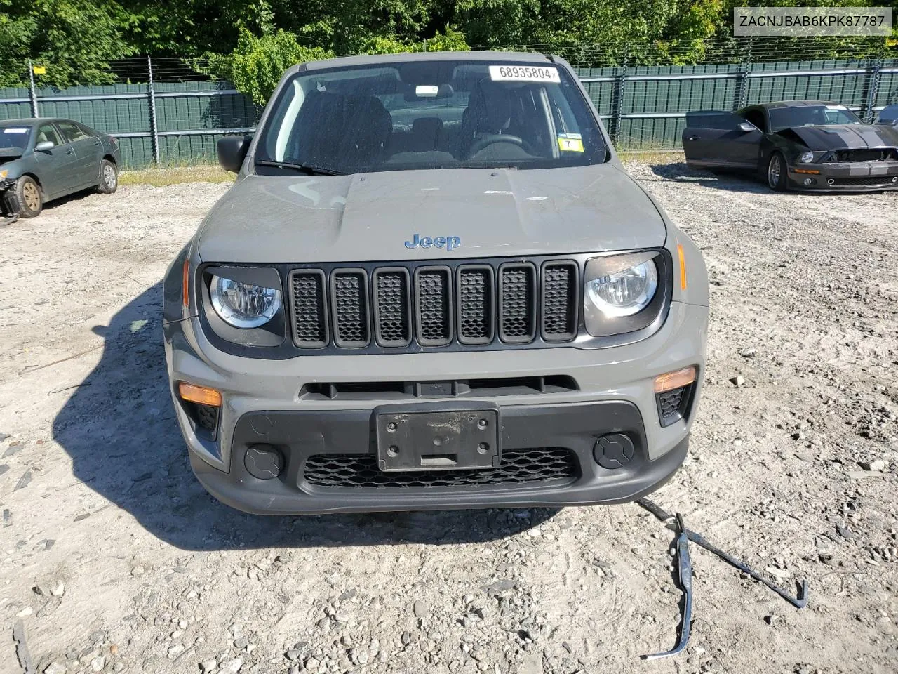 2019 Jeep Renegade Sport VIN: ZACNJBAB6KPK87787 Lot: 68935804